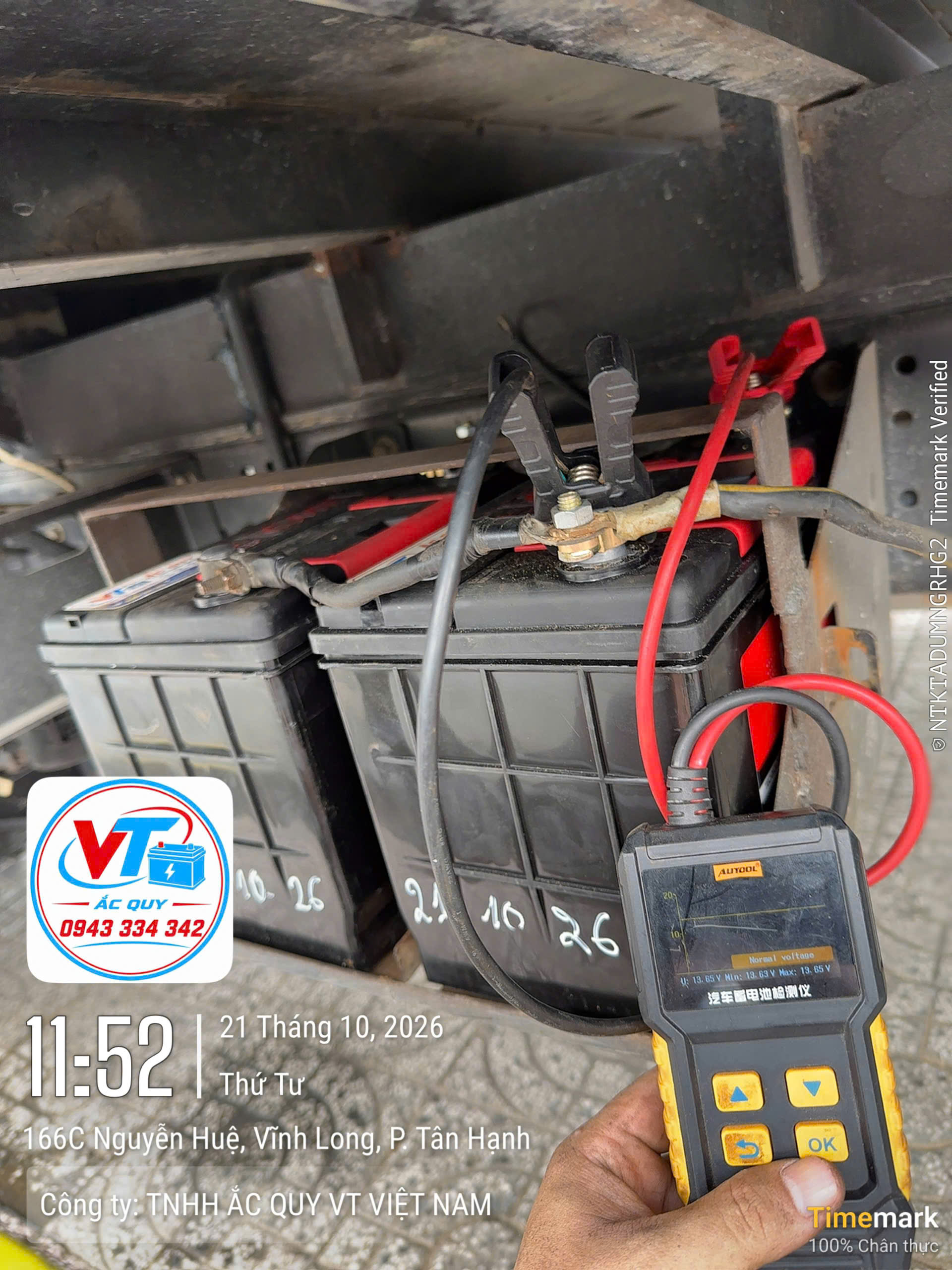Thay ắc quy xe tải Isuzu QKR 210 tại Vĩnh Long. Tư vấn chọn bình phù hợp, nhiều thương hiệu GS, Đồng Nai, Bosch, Varta. Hotline 0943 334 342.
